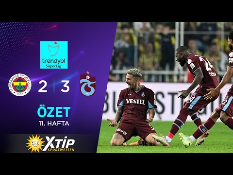 Merkur-Sports | Fenerbahçe (2-3) Trabzonspor - Highlights/Özet | Trendyol Süper Lig - 2023/24