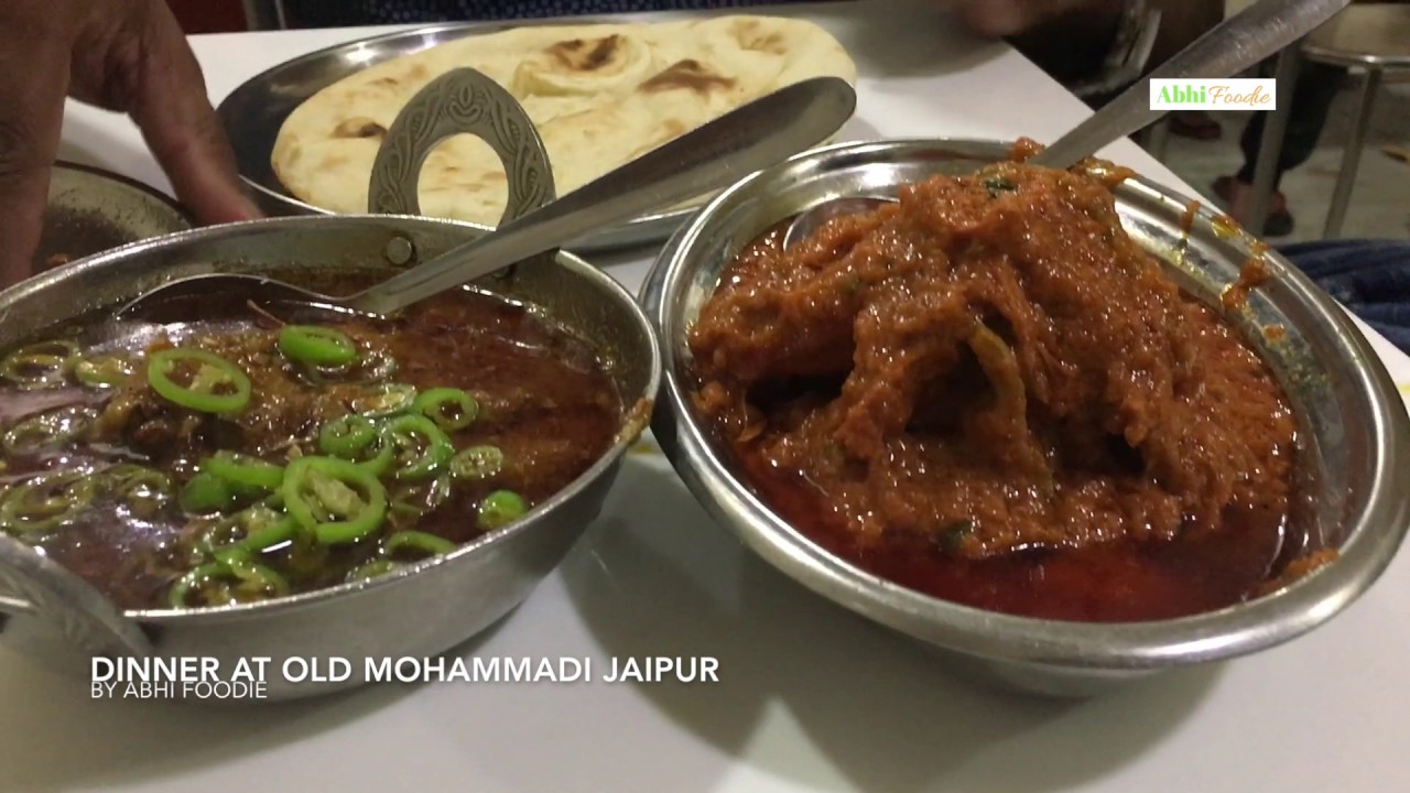 Jaipur Food Tour | Best Non-Veg Meal in Jaipur | Dinner at Mohammadi
