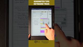 How to resize keyboard on iPad in GoodNotes. #goodnotes#goodnotesplanner #ipad #iPadTips #shorts screenshot 4