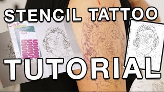 How To Stencil a Tattoo From Start To Finish