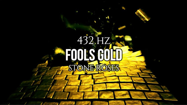 Fool’s Gold Lyric Video version - Lyric Video performance video thumbnail