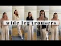 Styling WIDE LEG TROUSERS multiple ways