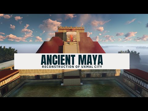 THE ANCIENT CITY OF UXMAL, MAYAN CIVILIZATION | Virtual reconstruction #SCAPE3D