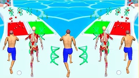 DNA RUN GAME All Levels Gameplay Android,ios