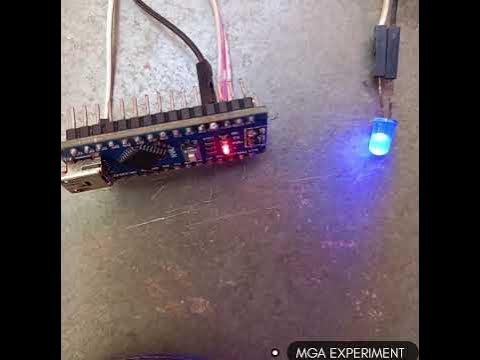 Arduino nano / led blink / mga experiment - YouTube