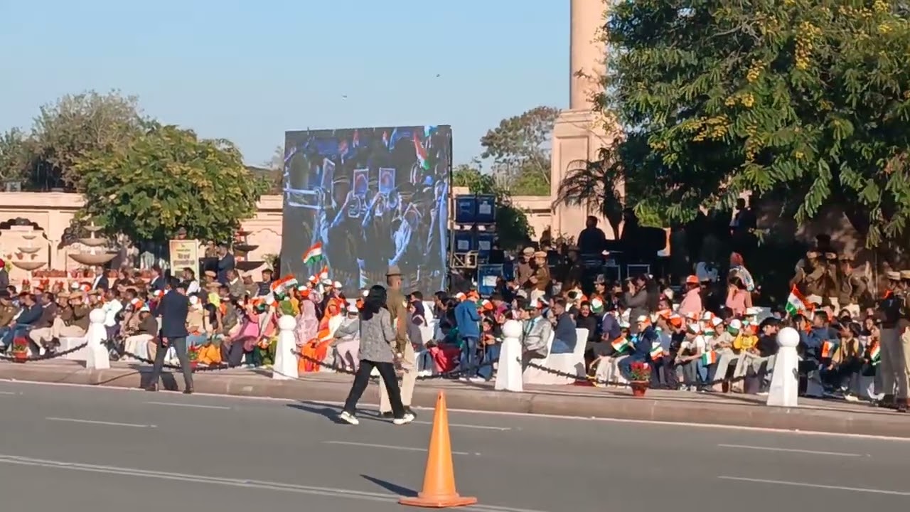 26 January 2026 Republic Day Rajasthan Police Prade In Amar Jawan Jyoti Parishar Jaipur 