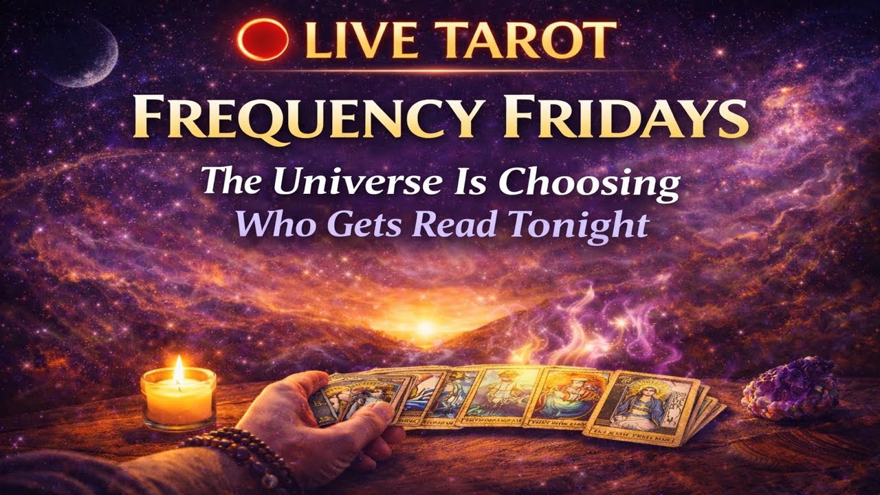 🔴 FREQUENCY FRIDAYS 🌌 LIVE TAROT Universe Is Choosing Who Gets Read Tonight 🌀 #mrcosmic #livetarot thumbnail