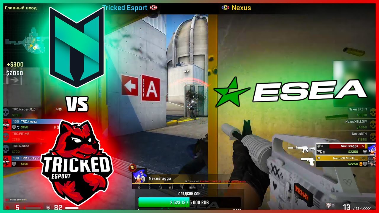 Nexus vs Tricked | ESEA S43 - EU - Advanced - HiGHLiGHTS | CSGO - YouTube