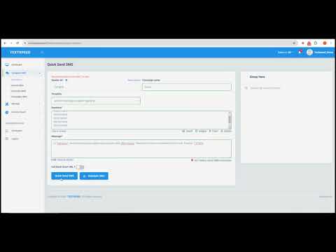 SMS Panel Demo in Tamil | How to Send Bulk SMS Easily - video from TextSpeed
