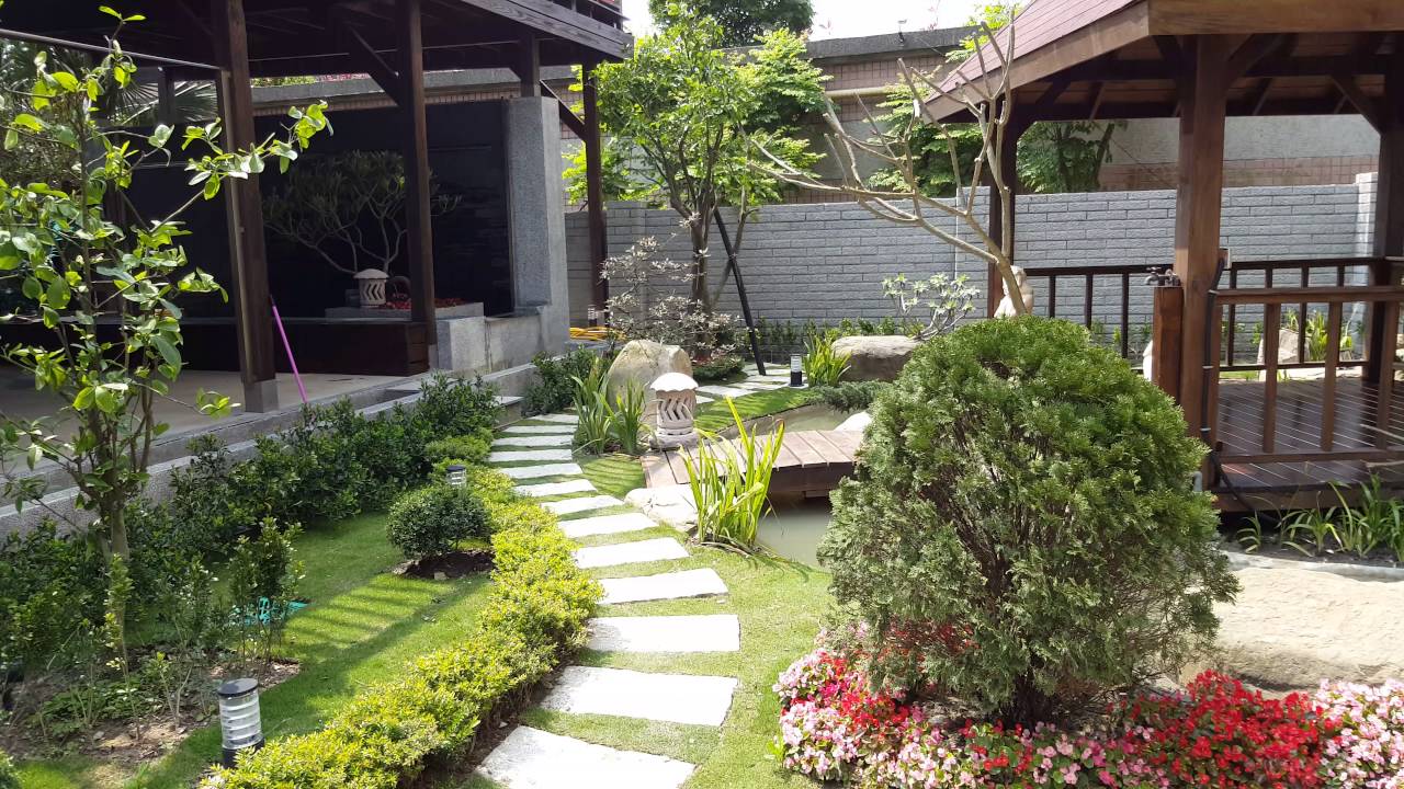 綠邑景觀設計 作品 汐止庭園景觀案02 Youtube