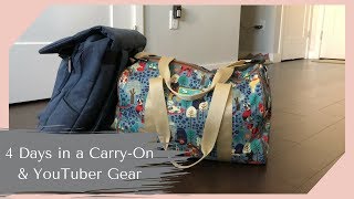 In this video, i pack 4 days of clothing and body care items into an
overnight bag! want to try take a little as possible, so have tiny bag
pack...