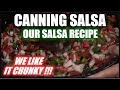 Canning Salsa | Recipe | How To Can Chunky Salsa