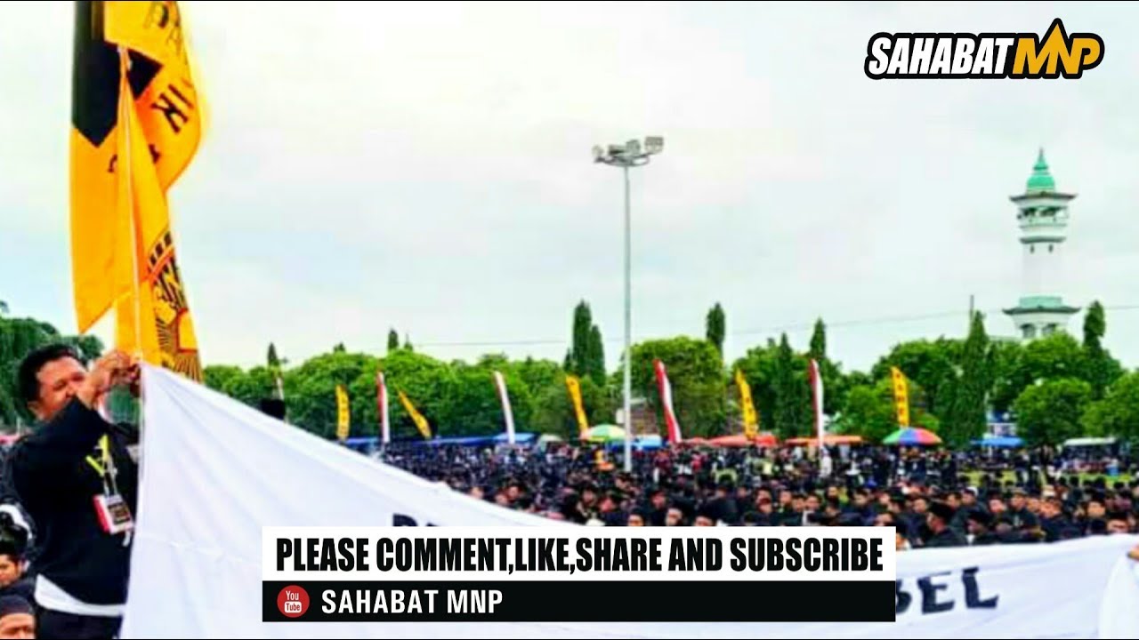 BERKIBARNYA BENDERA PSHT  TERBESAR SAAT BRB 2022 YouTube