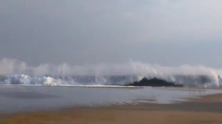 Mar De Fondo En Salina Cruz (5/May/15)