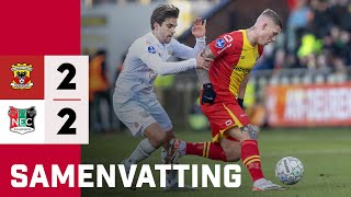 ⚖️ Go Ahead Eagles en NEC delen opnieuw de punten | Samenvatting Go Ahead Eagles - NEC