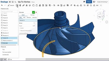 Up to Vertex in Extrude | What