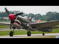 Vintage Jet Warbirds Taking Off During Airshow at Oshkosh 2019