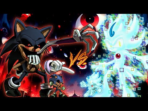 Sonic Lord X(New) VS Supernova Sonic in Jump Force Mugen