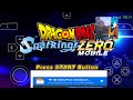 NEW DBZ TTT MOD  DRAGON BALL Z SPARKING ZERO PSP GAME DOWNLOAD