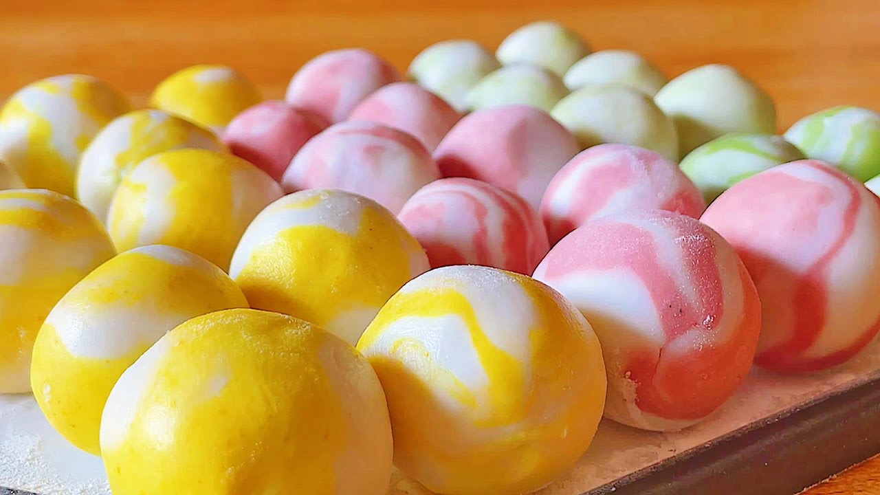 彩色湯圓花樣元宵，不褪色不開裂的竅門，3個要點1次掌握【廚娘小寧】#喜闹元宵