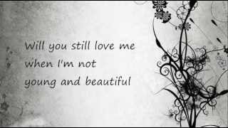 Video thumbnail of "Madilyn Bailey Young and beautiful lyrics"