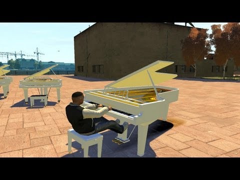 Grand Theft Auto IV - Piano Car (MOD) HD