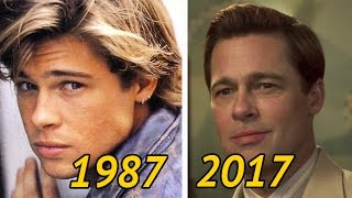 â–º Brad Pitt - Changing Look | From Movie To Movie