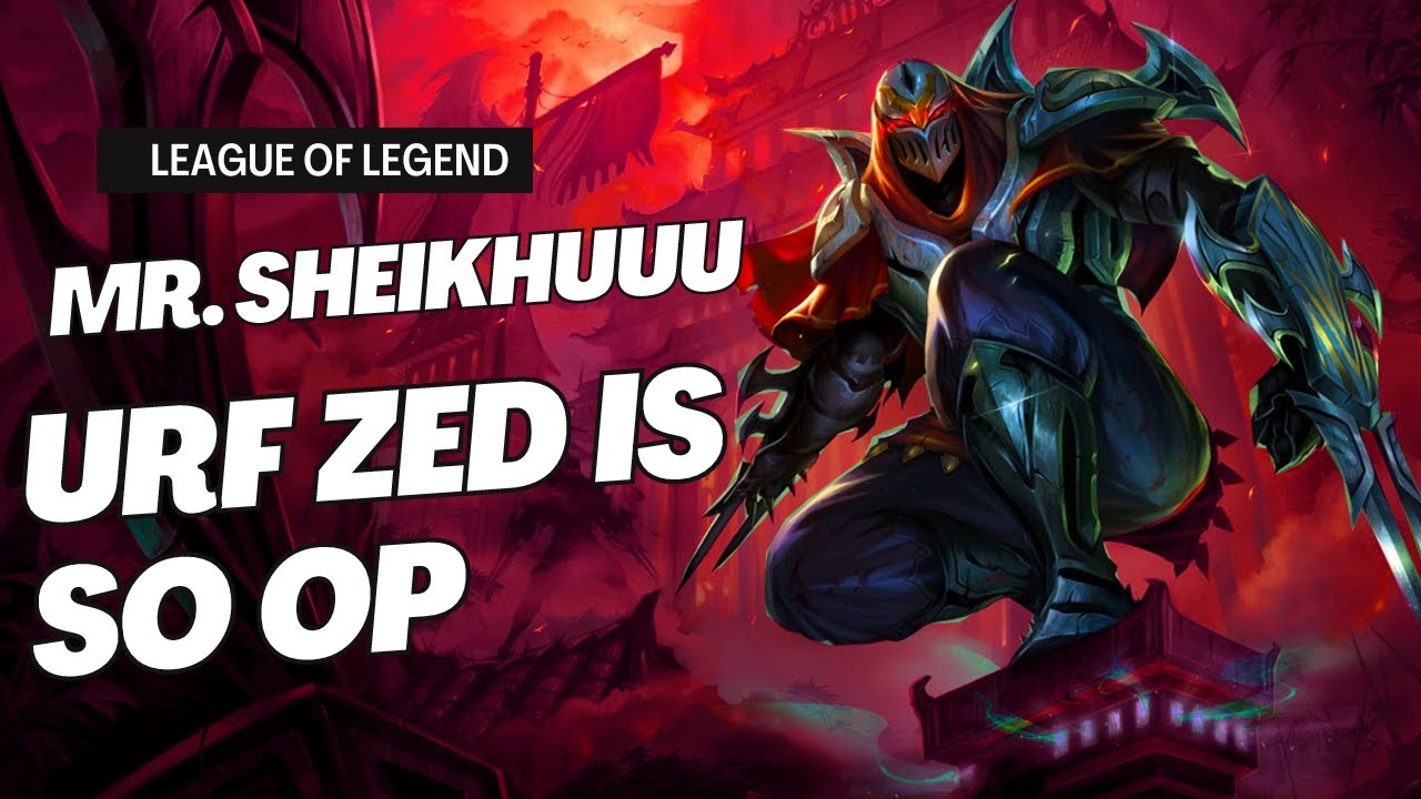 ZED montage - URF ZED - Best Plays - League of Legend