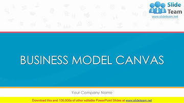 Business Model Canvas PowerPoint Presentation Slides