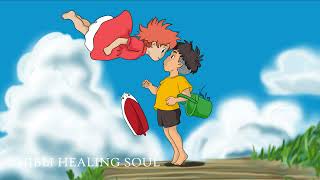Ponyo On The Cliff By The Sea Full SoundTrack - Best Instrumental Songs Of Ghibli Collection