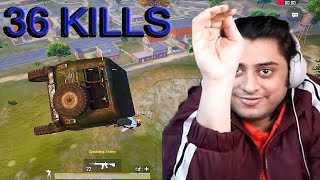 36 KILLS 1st GAME MUST BE ULTRA PEERO PUBG MOBILE