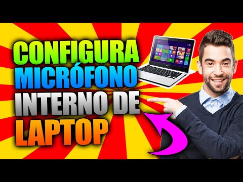 Video: Cómo Configurar El Micrófono Incorporado En Una Computadora Portátil