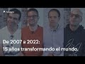 De 2007 a 2022: 15 años transformando el mundo.