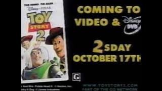Toy Story 2 Movie DVD & Video Commercial (2000) Tom Hanks