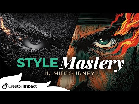 How To Master Midjourney Styles! (inc. New Style Explorer In Midjourney!)