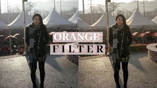 HOW I EDIT MY INSTAGRAM PHOTOS 2019 + ORANGE FILTER! LIGHTROOM #KELKELTANEDIT screenshot 5