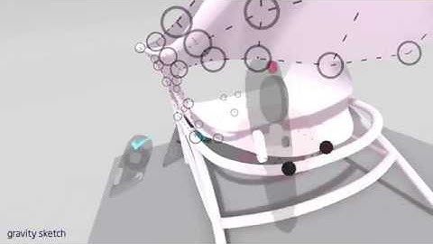 Gravity Sketch VR Chair sketch