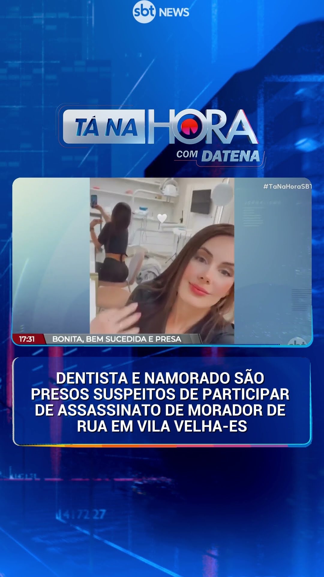 Dentista e namorado são presos suspeitos de matar morador de rua | Tá na Hora (19/12/24)