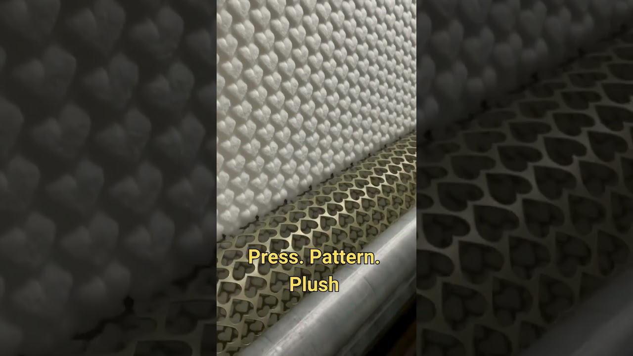 ✨ Watch How We Emboss Your Flannel Fabric!