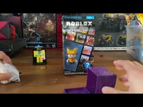 Roblox tower heroes kart kid figure + 2 mystery packs! Roblox tower heroes kart kid figure + 2 mystery packs!
