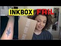 INKBOX Tattoo FAIL | What NOT to do