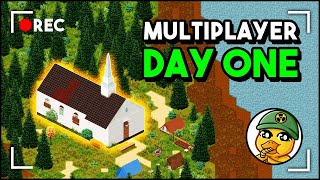 Build 42 Multiplayer For Project Zomboid - DAY ONE! Getting Started & Choosing Our New Base!