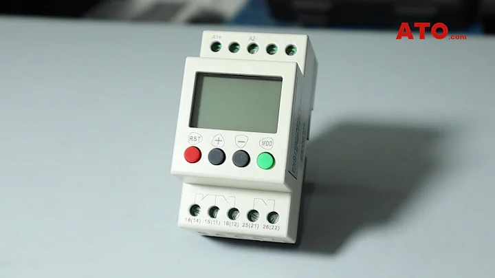 Single Phase Voltage Monitoring Relay, 110V-220V AC/DC