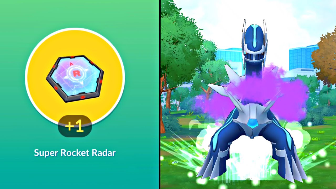 I Got Two Free Super Rocket Radar Pokemon Go Giovanni | Shadow Dialga Pokemon Go