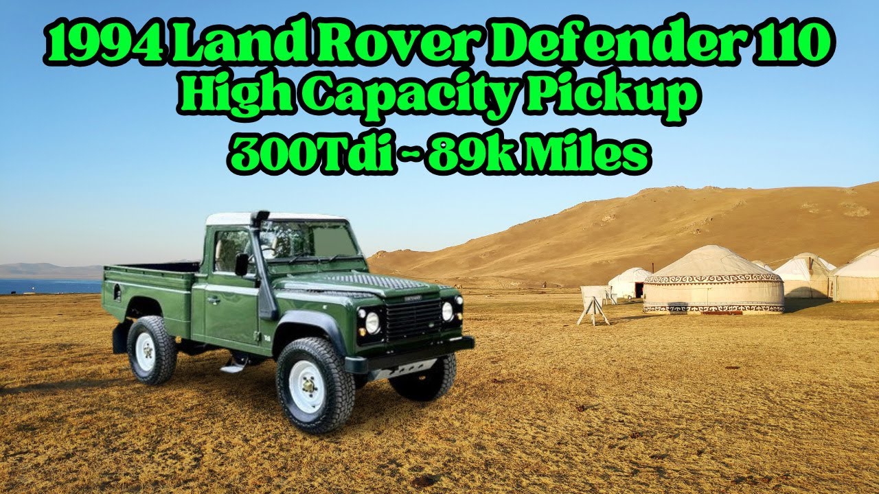 1994 Land Rover Defender 110 | High Capacity Pickup | 300Tdi Turbo ...