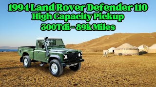 1994 Land Rover Defender 110 | High Capacity Pickup | 300Tdi Turbo Diesel | Classic 4x4 for Sale