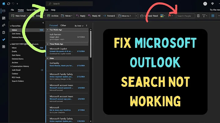 How to Fix Microsoft Outlook Search Not Working in Windows 11