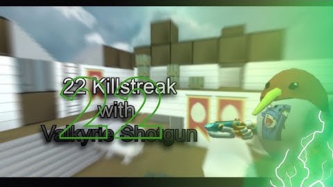 22 Kill Streak! | Shell Shockers Valkyrie Shotgun Gameplay |