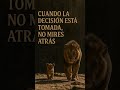 SIN MIRAR ATRAS