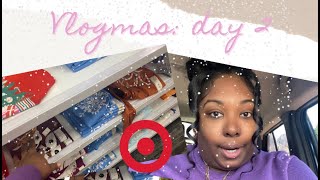 Vlogmas Day 2 | Target Run